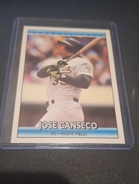 1992 Donruss Jose Canseco Card #548  Oakland A's